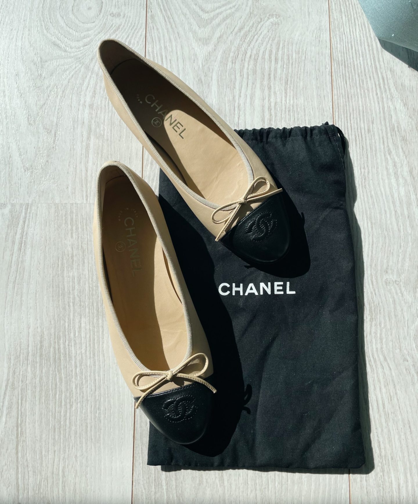 Chanel ballet flats: experience buying secondhand + first impressions